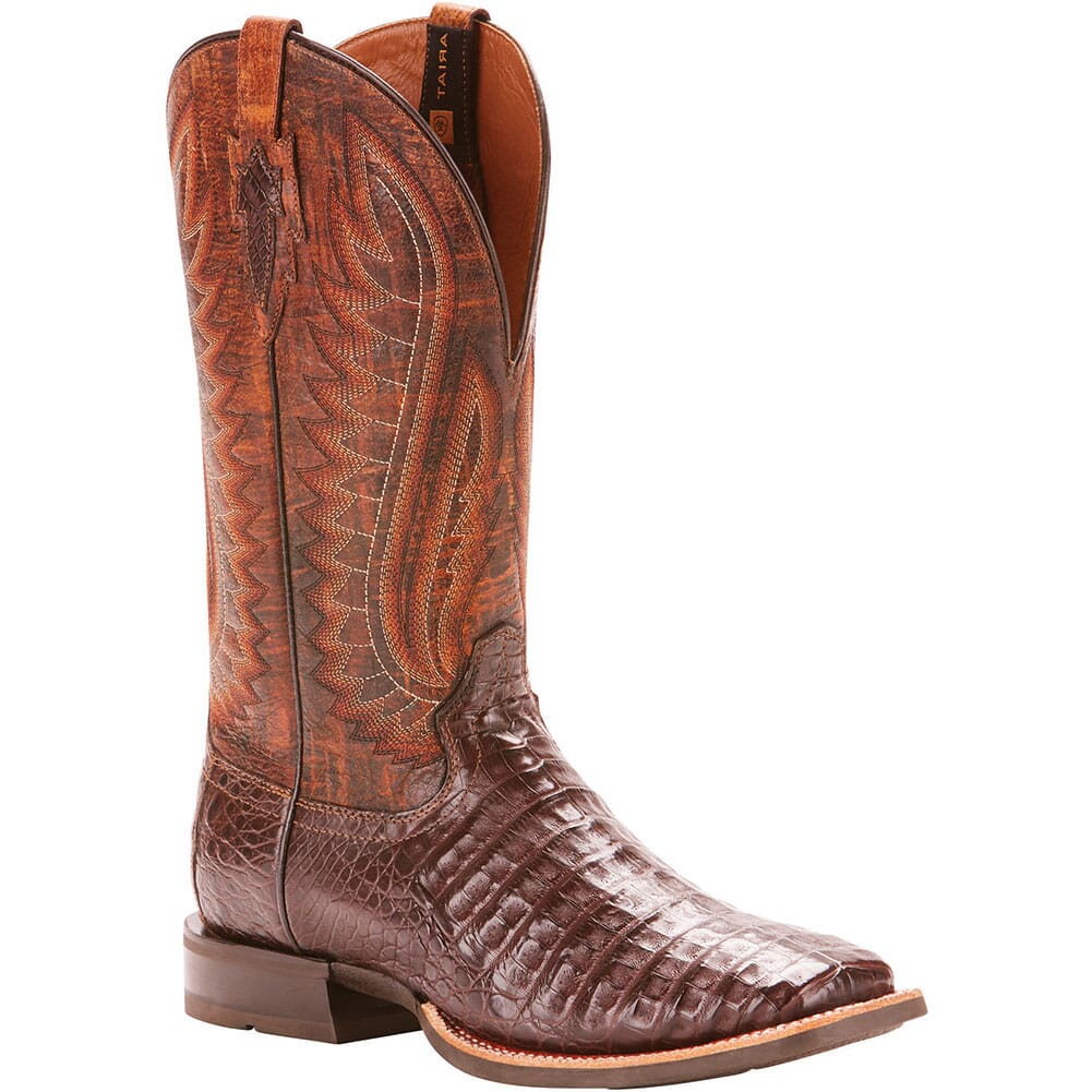 Image for Ariat Men's Double Down Western Boots - Chestnut from elliottsboots