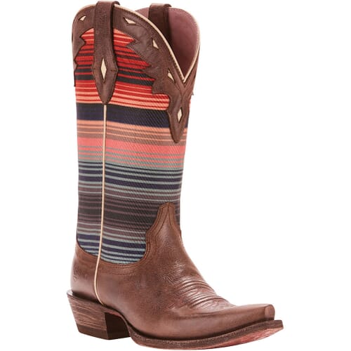 Image for Ariat Women's Circuit Serape Western Boots - Chocolate Grey/Serape from elliottsboots