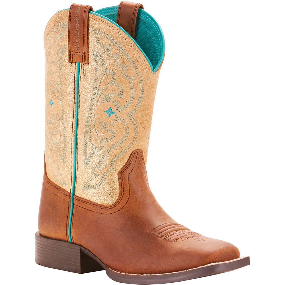 Image for Ariat Kid's Heritage Southwestern Western Boots - Brown from elliottsboots