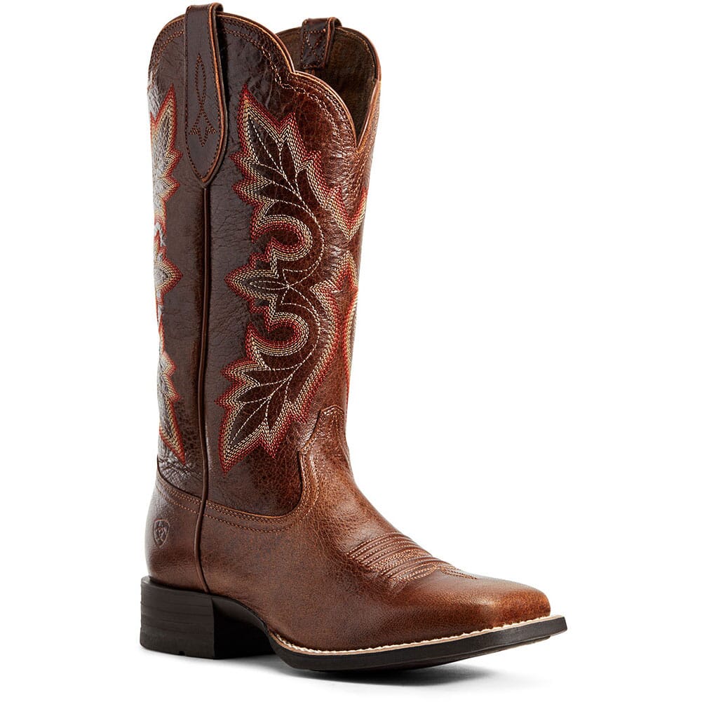 Ariat Women's Breakout Western Boots - Rustic Brown | elliottsboots