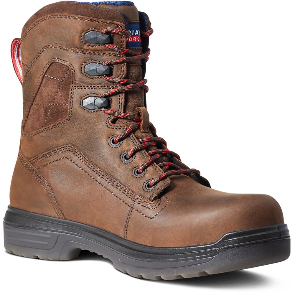 Ariat Men's Turbo WP USA Safety Boots - Rich Brown | elliottsboots