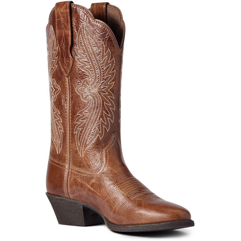 Image for Ariat Women's Heritage StretchFit Western Boots - Dark Tan from bootbay
