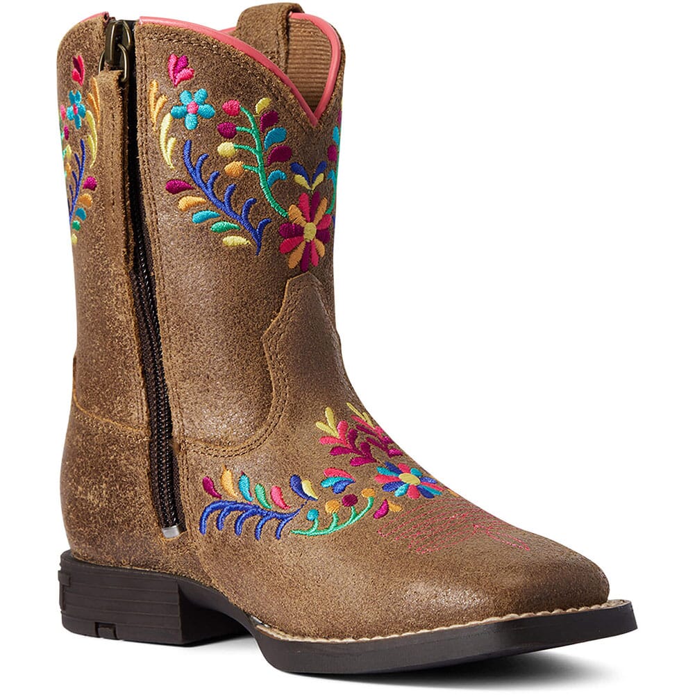 Image for Ariat Kid's Child Wild Flower Western Boots - Canyon Tan from elliottsboots