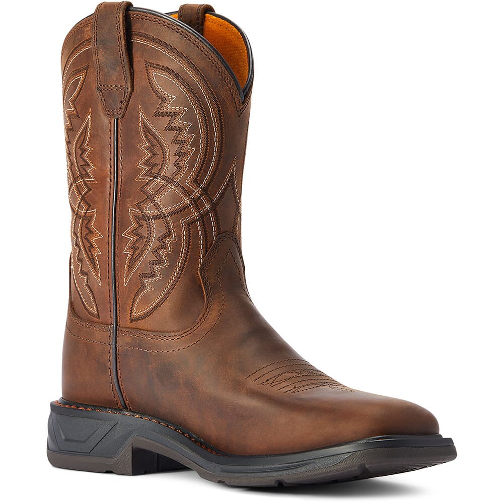 Image for Ariat Kid's WorkHog XT Coil Western Boots - Dirt Roads from bootbay