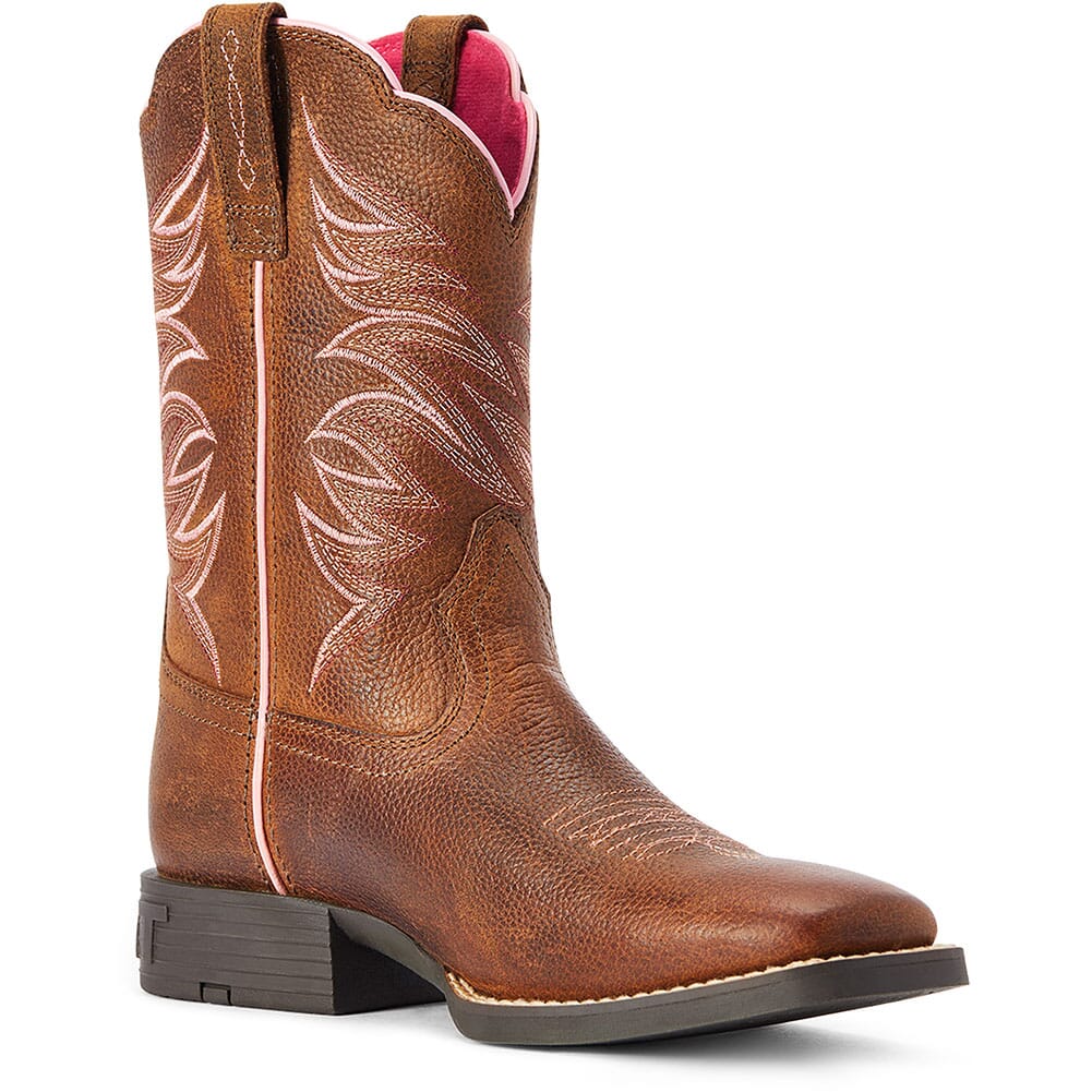 Image for Ariat Youth Firecatcher Western Boots - Rowdy Brown from elliottsboots