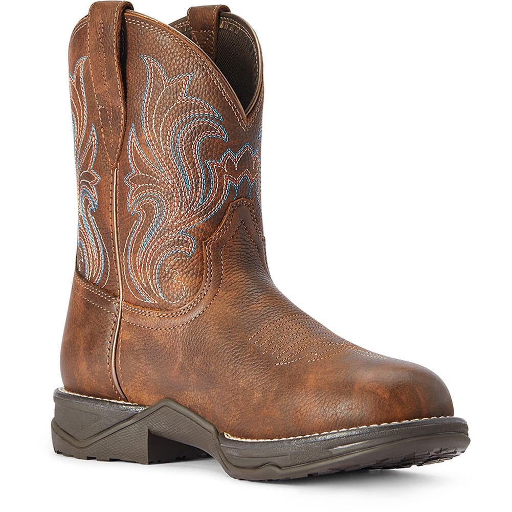Image for Ariat Women's Anthem Shortie Western Boots - Copper Kettle from elliottsboots