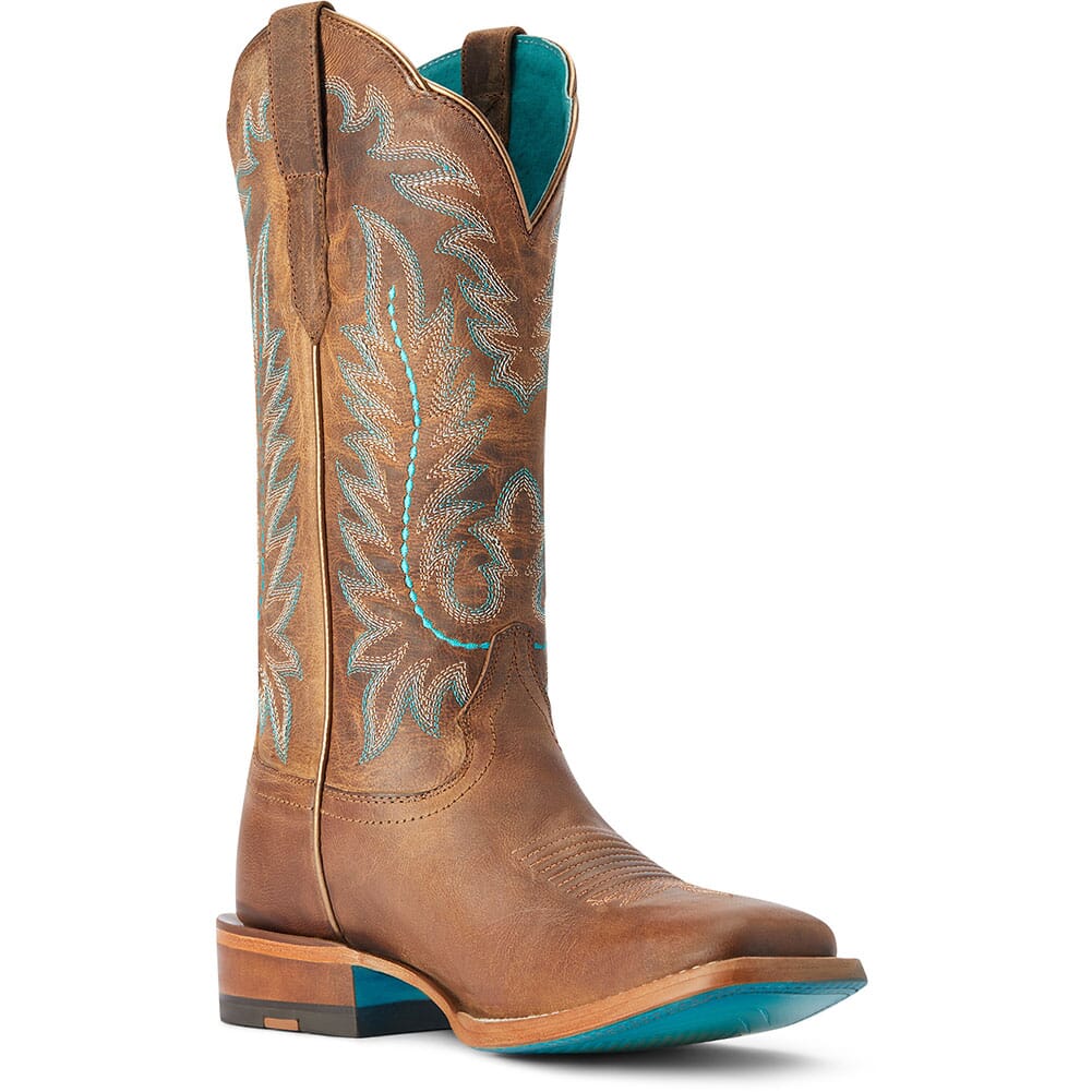 Image for Ariat Women's Frontier Tilly Western Boots - Rodeo Tan from elliottsboots
