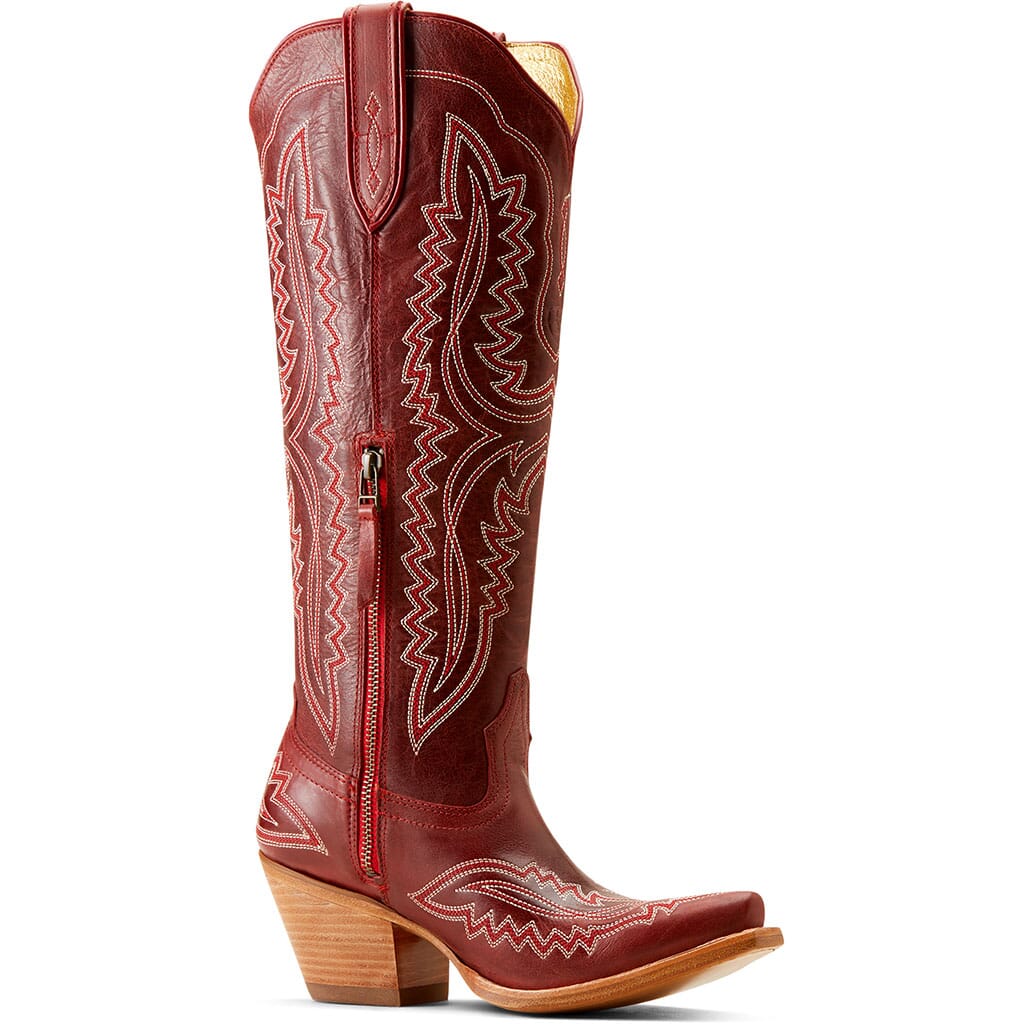 Ariat Women's Casanova Knee Western Boots - Red Alert | elliottsboots