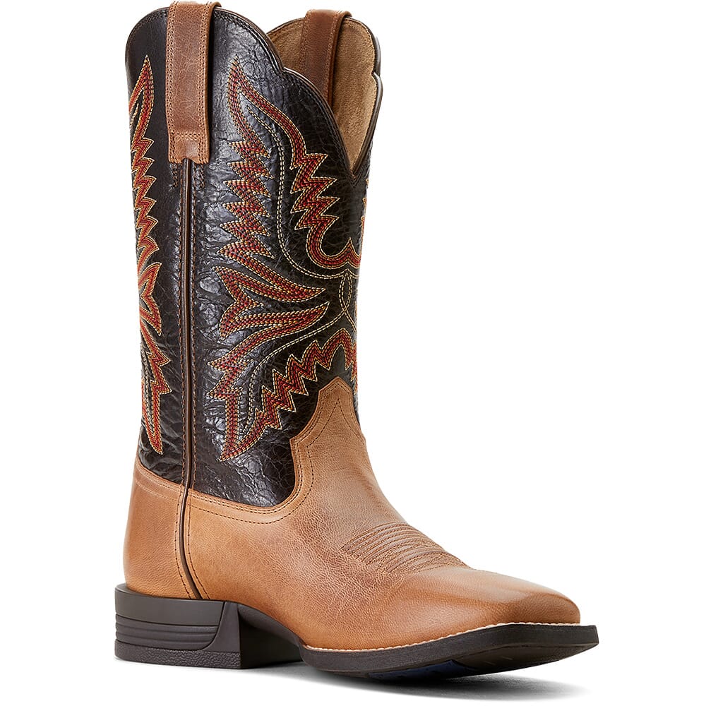 Ariat Men's Brush Creek Western Boots - Mesa Tan | elliottsboots