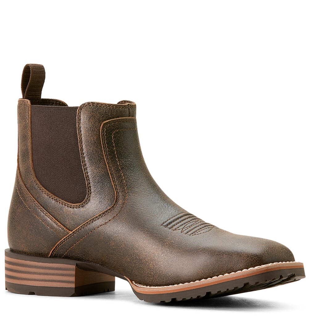 Ariat Men's Hybrid Low Boy Western Boots - Acorn | elliottsboots