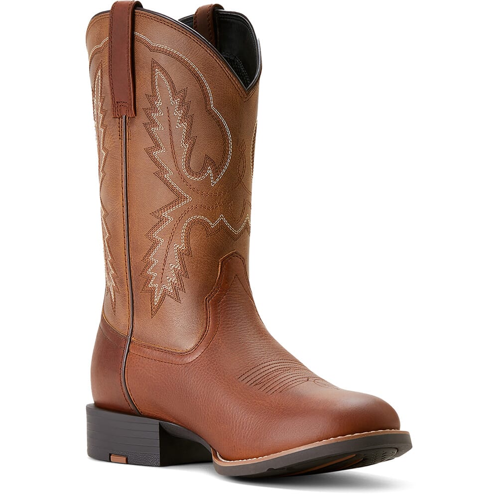 Ariat Men's Sport Stratten Western Boots - Peanut | elliottsboots