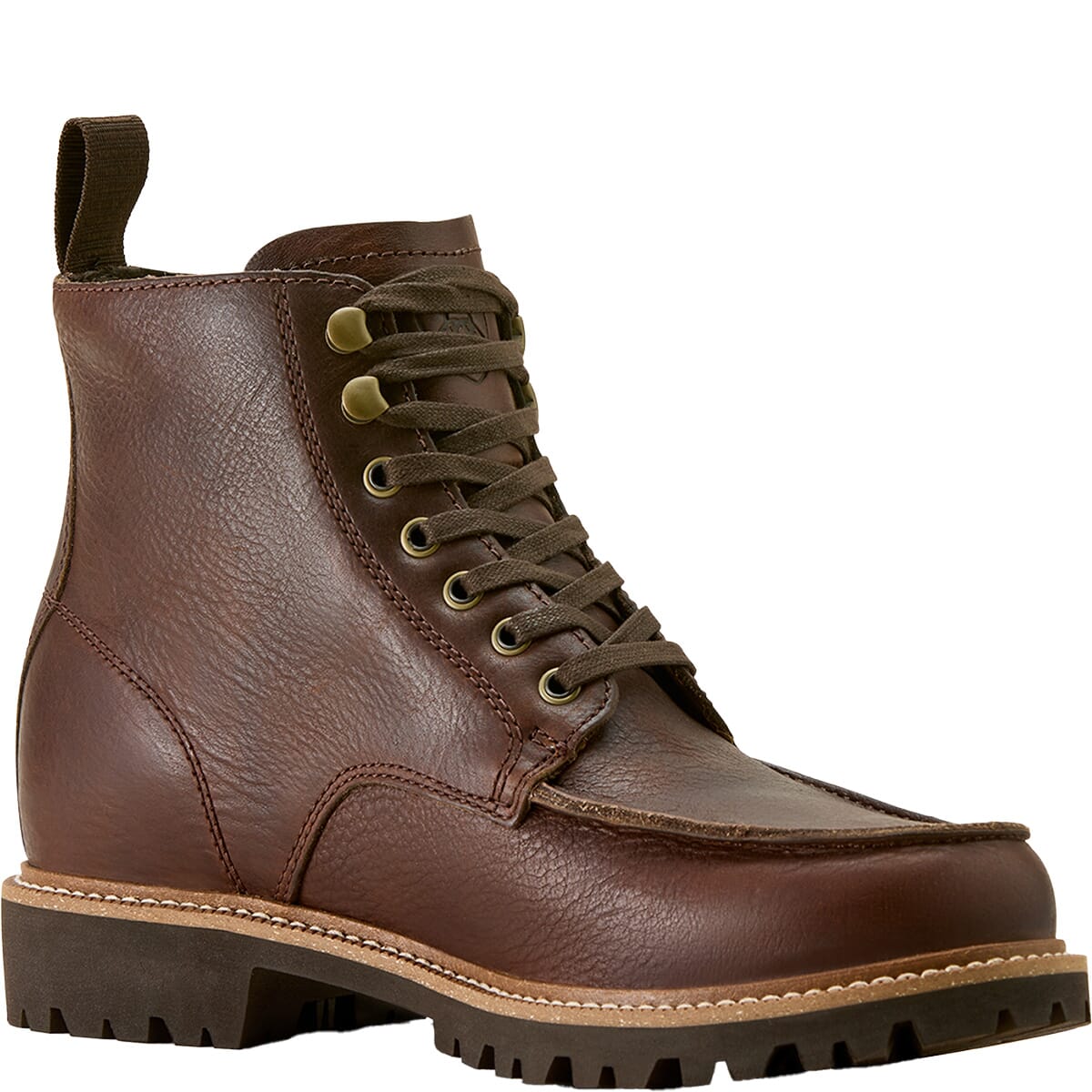 (取寄) アリアット メンズ スプリット ロック ウェスタン ブーツ Ariat men Split Rock Western Boot Havana Brown Ariat Men's Split Rock Moc Toe Western Boots - Havana Brown