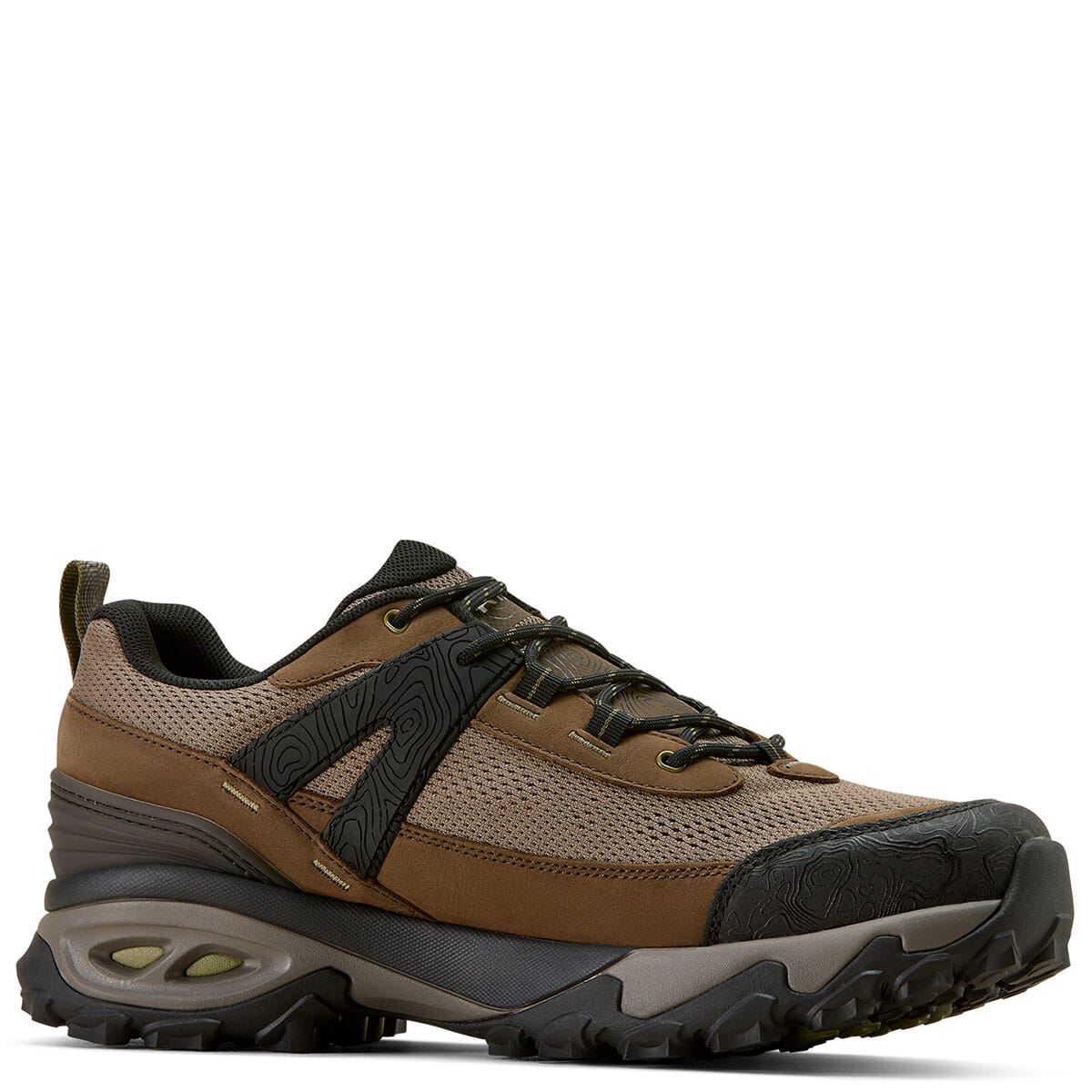 Bass Expedition RM53 Mens 12M Brown Leather Hiking Shoes Low Top Trail Sneakers Men main image 4