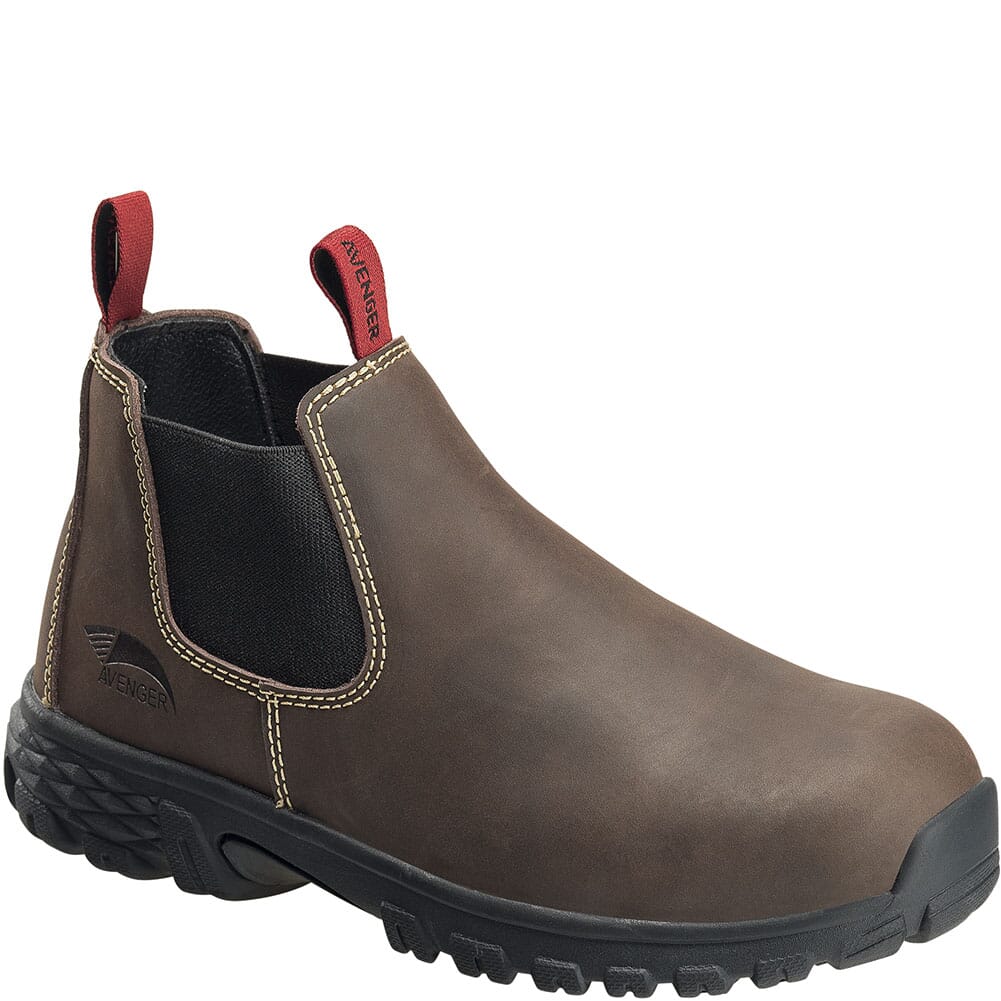 Image for Avenger Women's Flight SD Romeo Safety Boots - Brown from elliottsboots