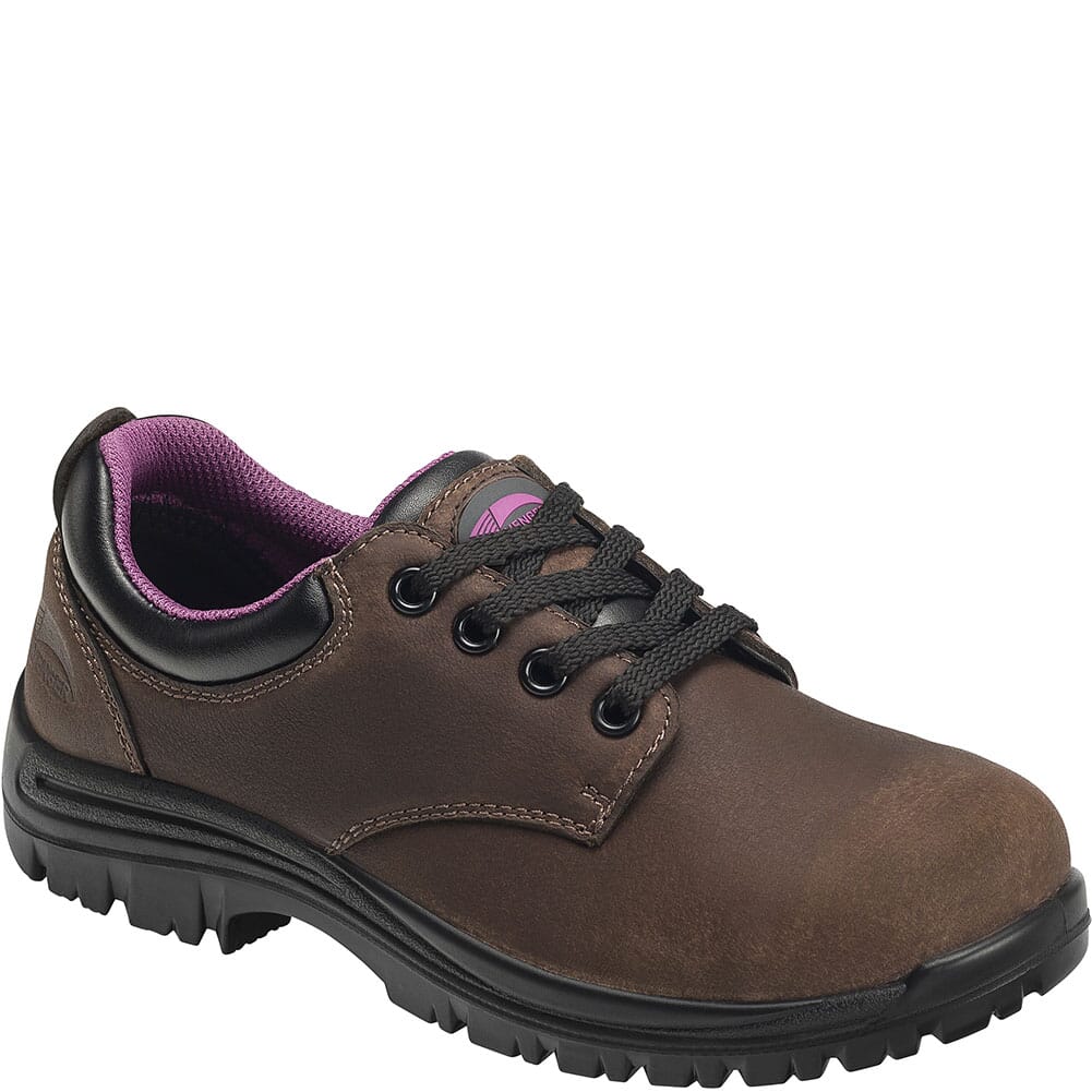 Image for Avenger Women's Foreman Romeo EH Safety Shoes - Brown from elliottsboots