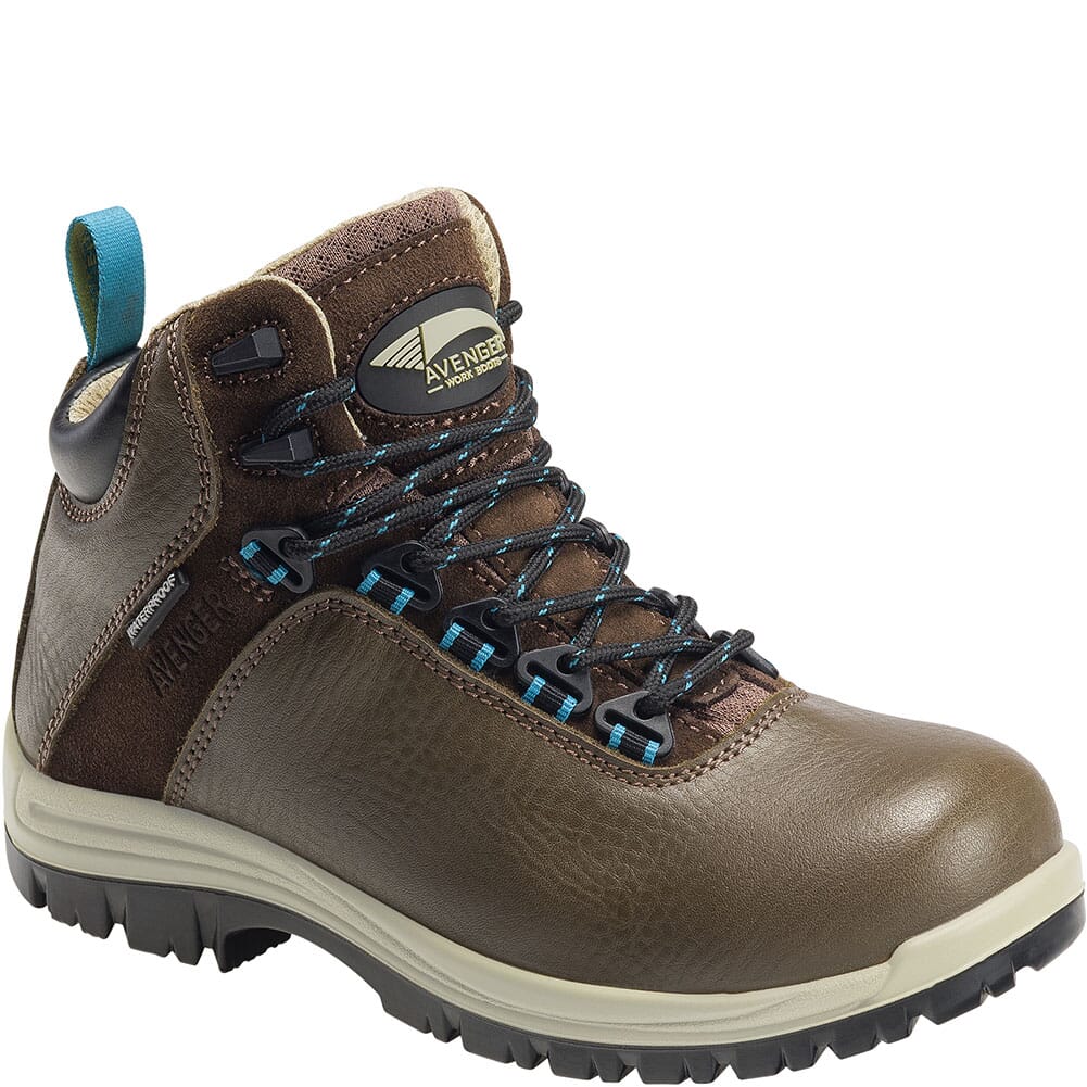 Image for Avenger Women's Breaker EH Safety Boots - Brown from elliottsboots