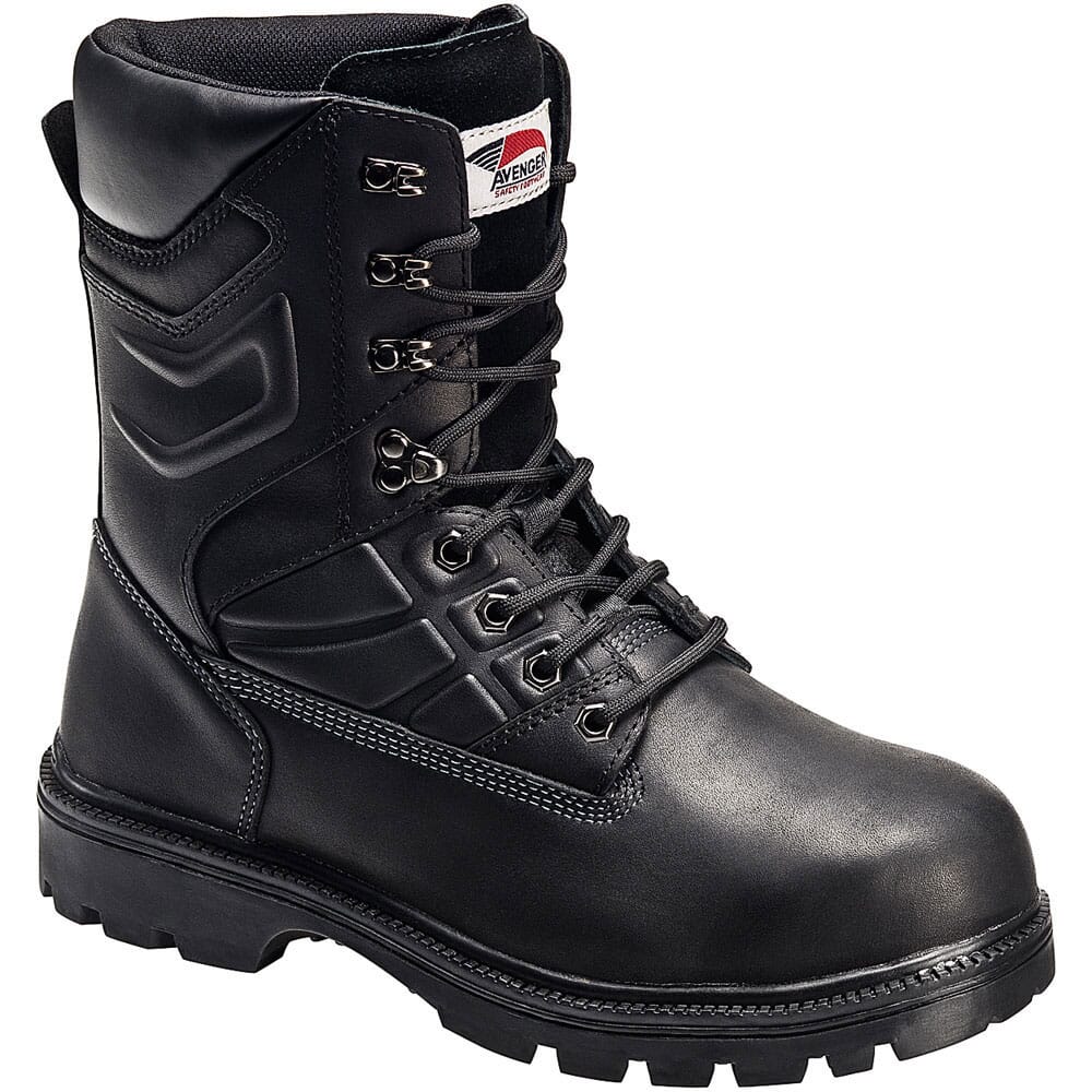 Image for Avenger Men's Met Guard EH Safety Boots - Black from bootbay
