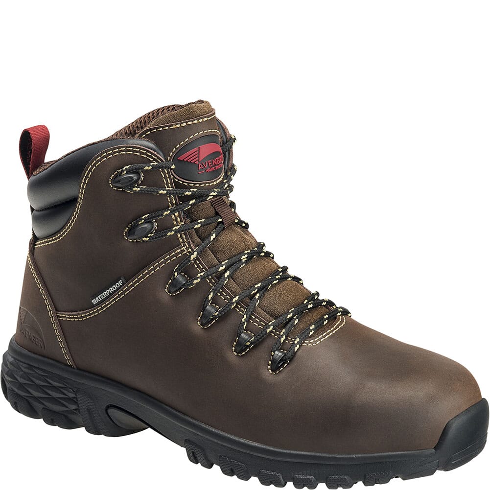 Image for Avenger Men's Flight SD Safety Boots - Brown from elliottsboots
