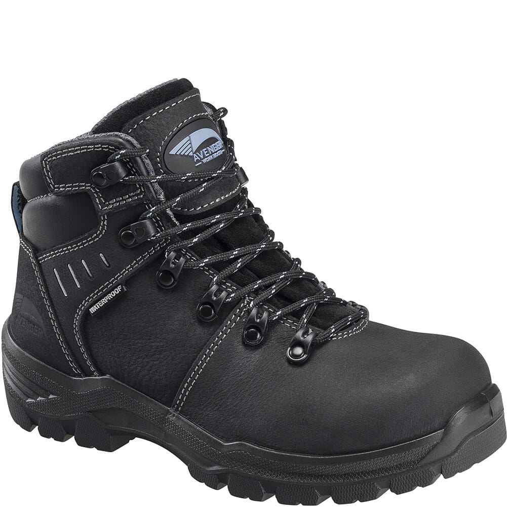 Image for Avenger Women's Foundation EH PR WP Safety Boots - Black from elliottsboots