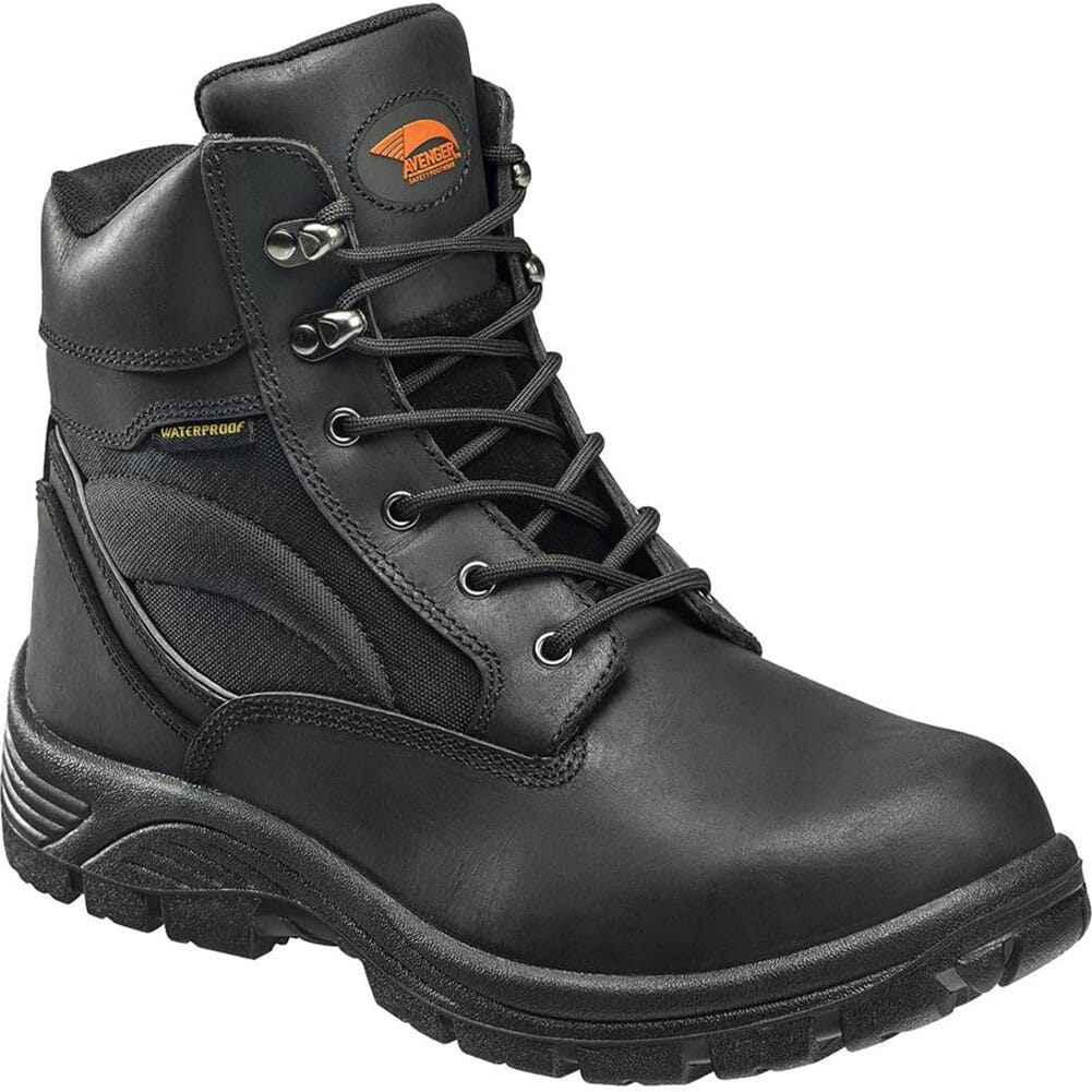 Avenger Men's Cordura EH SR Work Boots - Black | elliottsboots