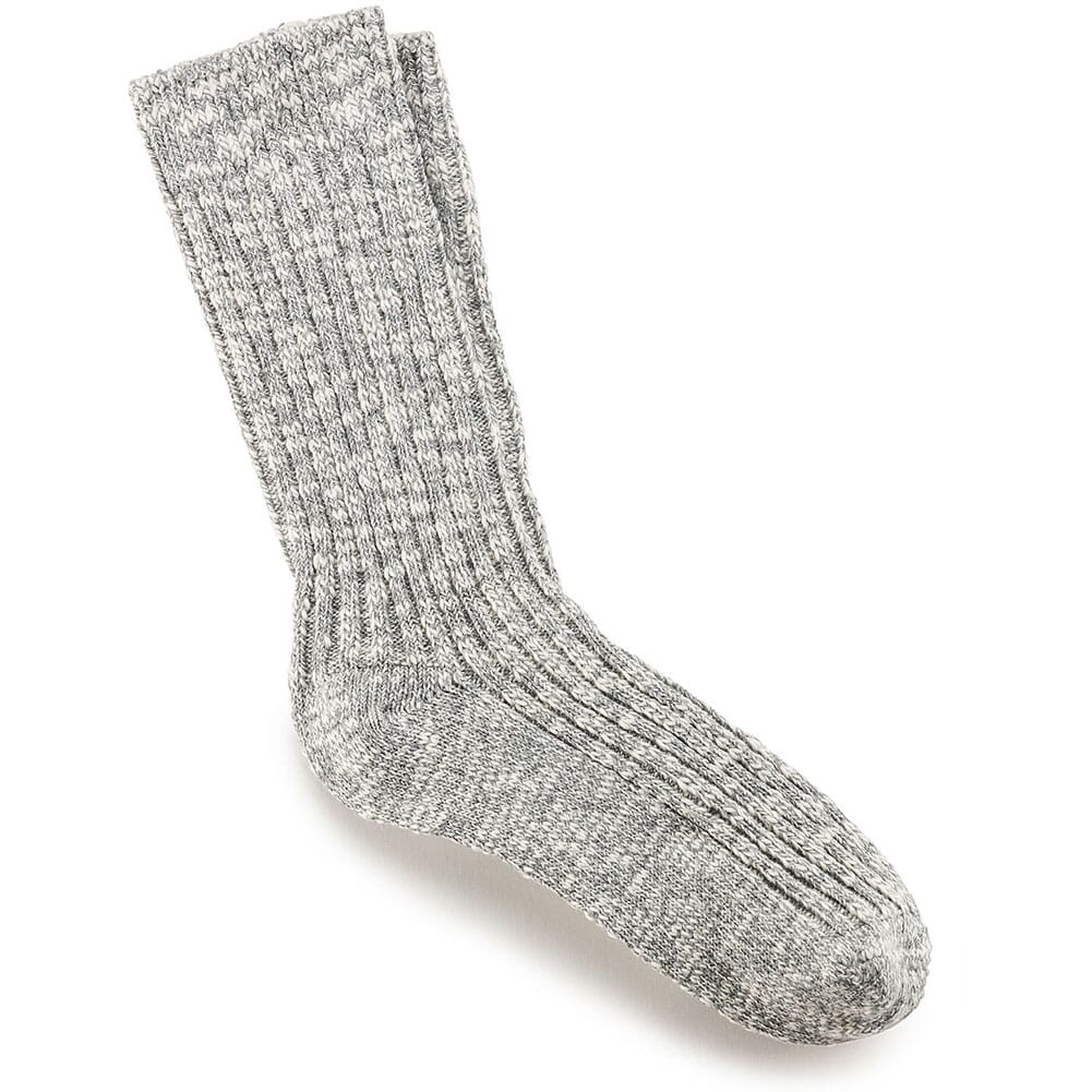 Image for Birkenstock Women's Cotton Slub Sock - Gray/White from elliottsboots
