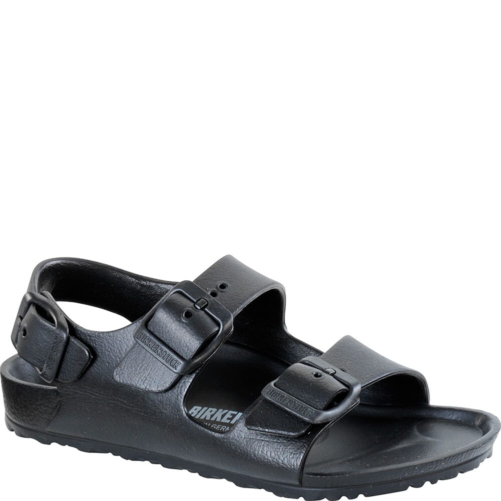 Image for Birkenstock Kids Milano Essentials Sandals - Black from elliottsboots