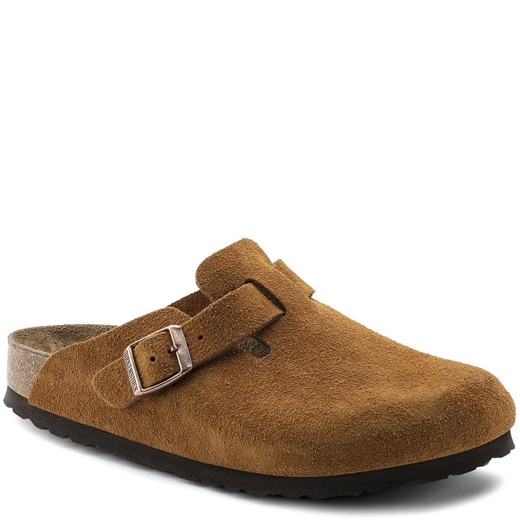 Birkenstock Unisex Boston Clogs - Mink | elliottsboots
