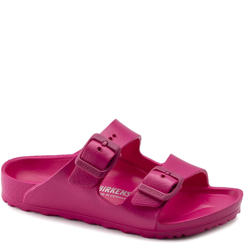 Image for Birkenstock Kid's Arizona Essentials Sandals - Beetroot Purple from elliottsboots
