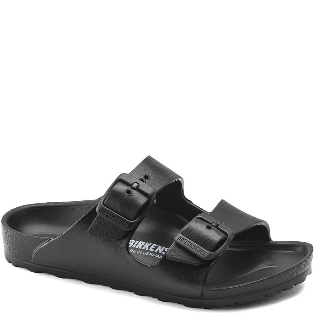 Image for Birkenstock Kid's Arizona Essentials Sandals - Black from elliottsboots