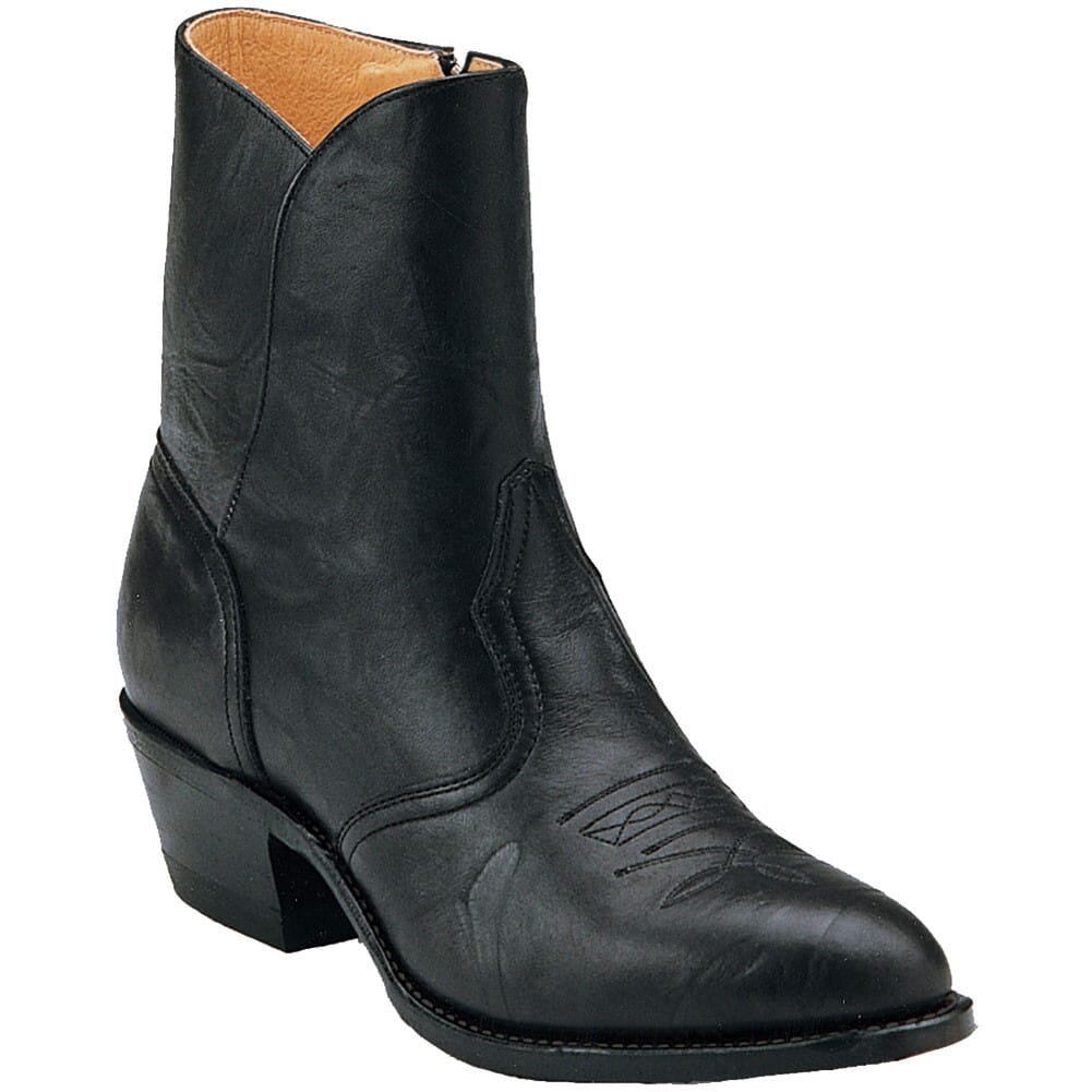 Boulet Men's Western Dress Boots - Sporty Black | elliottsboots