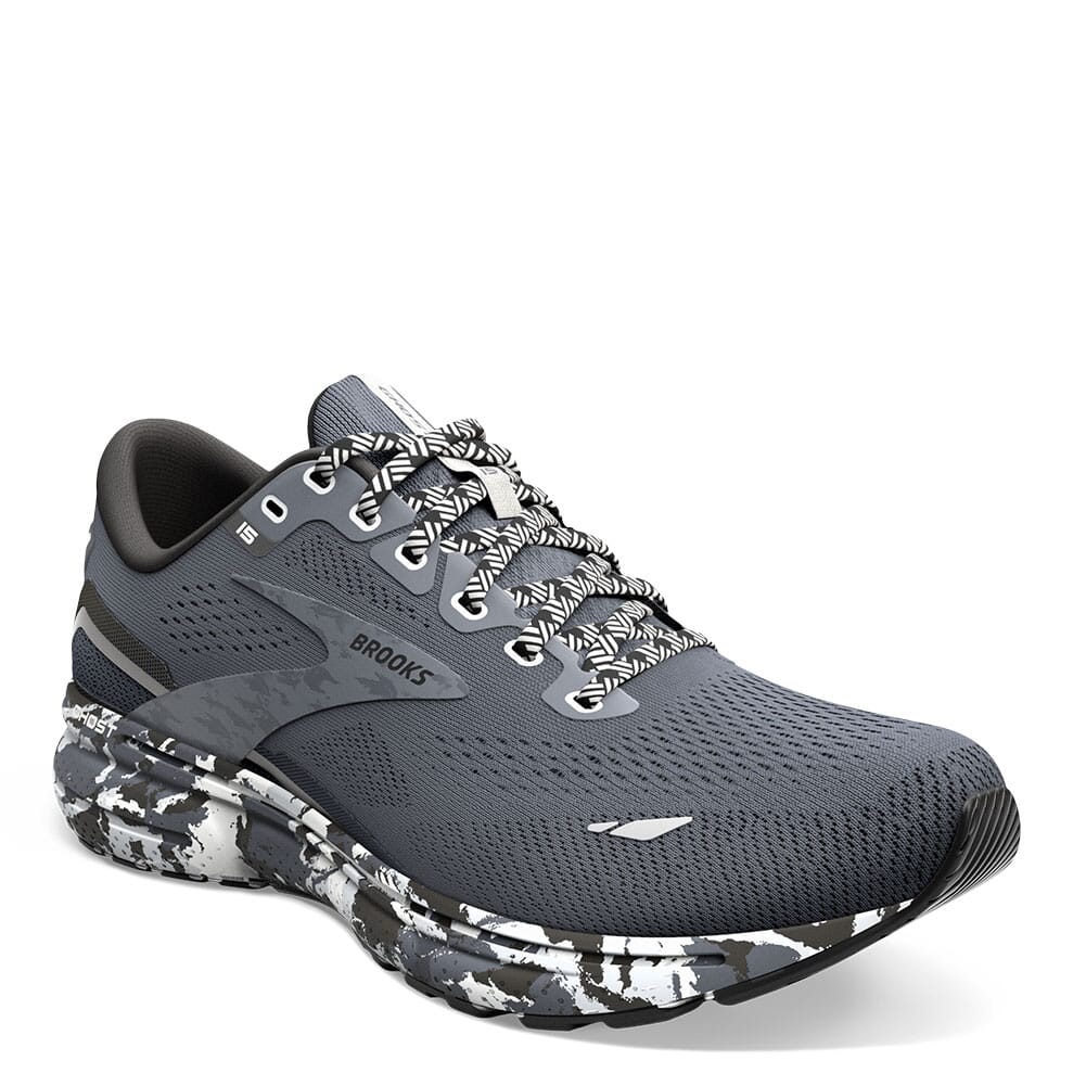Image for Brooks Men's Ghost 15 Athletic Shoes - Ebony/Black/Oyster from elliottsboots