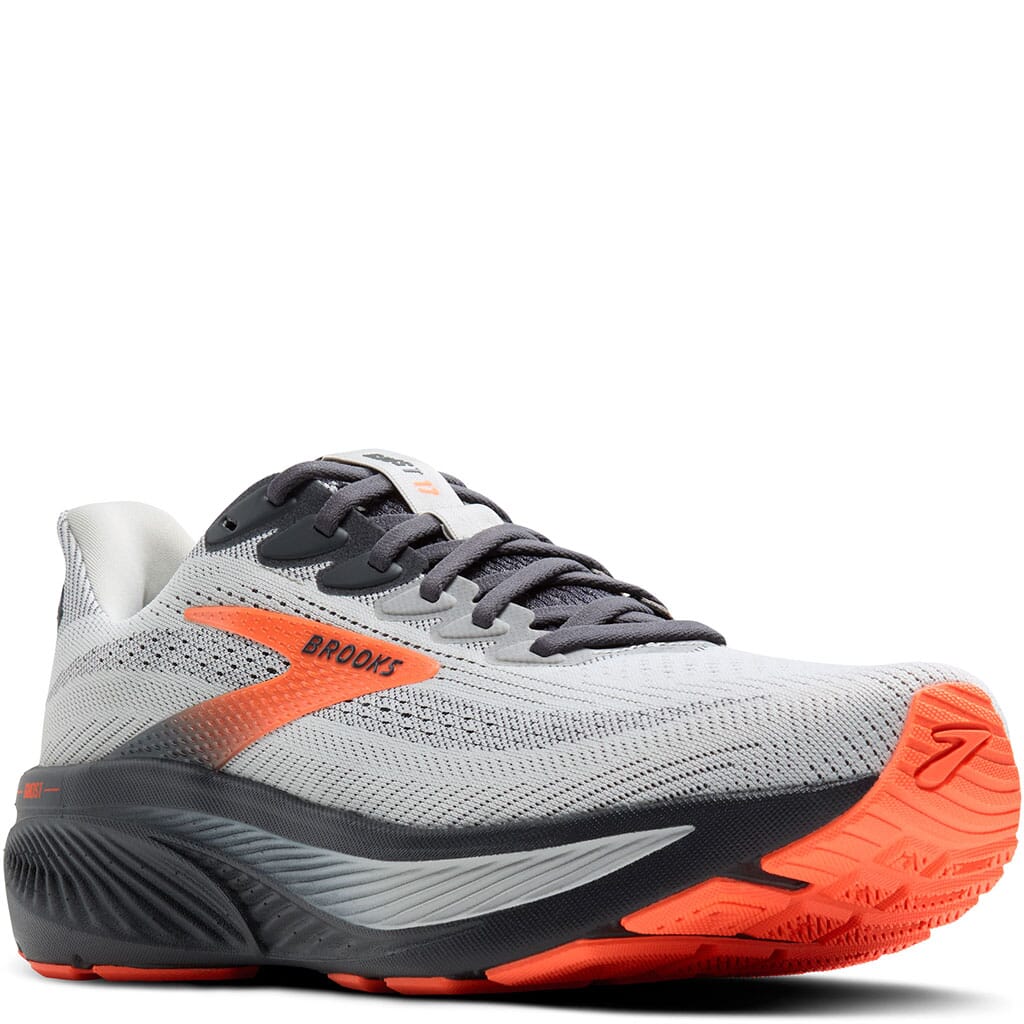 Brooks Men's Ghost 17 Running Shoes - Oyster Mushroom | elliottsboots