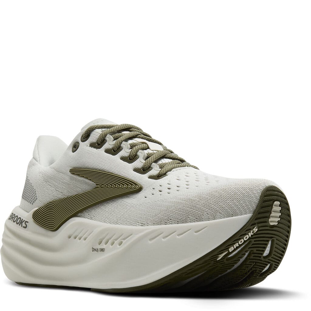 Brooks‎ Glycerin Max Grey Dusty Olive Tea Men Road Running Shoes 1104471D-158 Brooks Glycerin Max Grey Dusty Olive Tea Men Road Running  main image 2