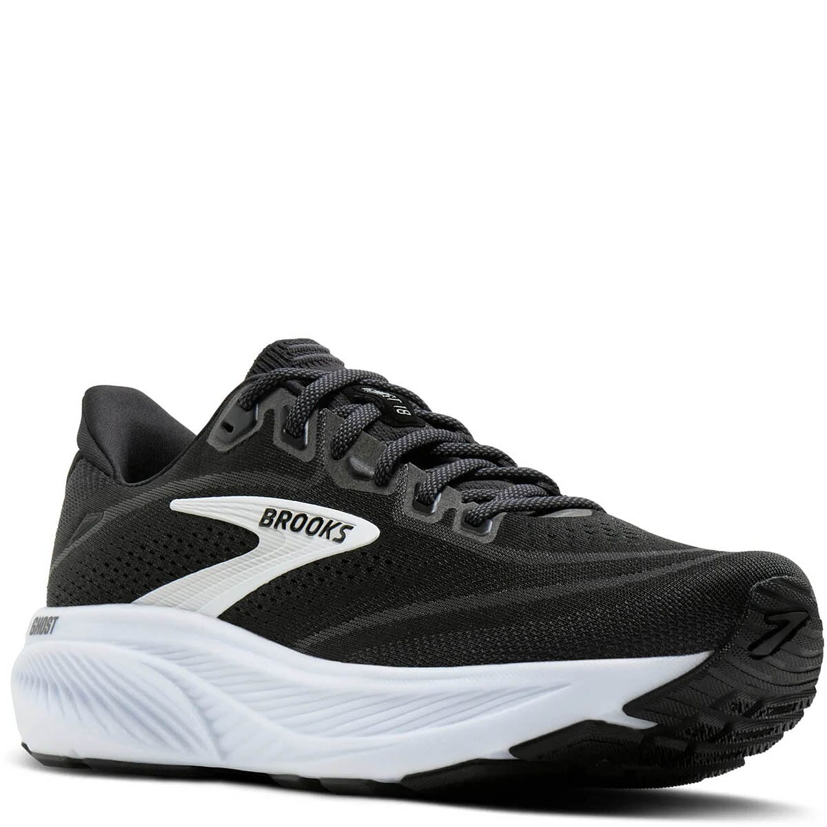Brooks Men\'s Black and White Athletic Shoes Brooks Men main image 3