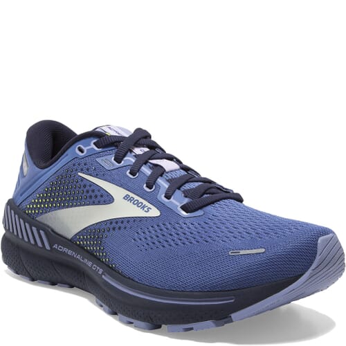 Image for Brooks Women's Adrenaline GTS 22 Running Shoes - Blue/Purple/Nightlif from elliottsboots