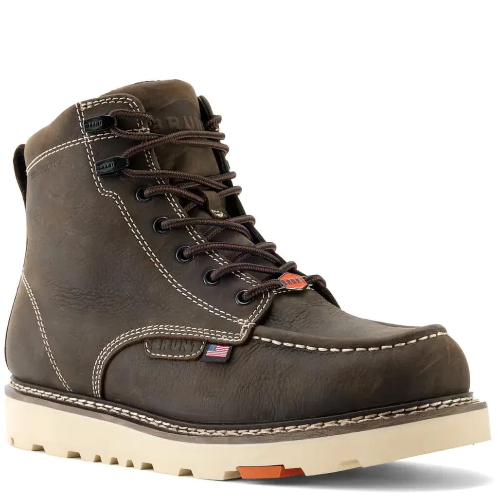 brunt first time オリーブ Brunt Safety and Work Boots