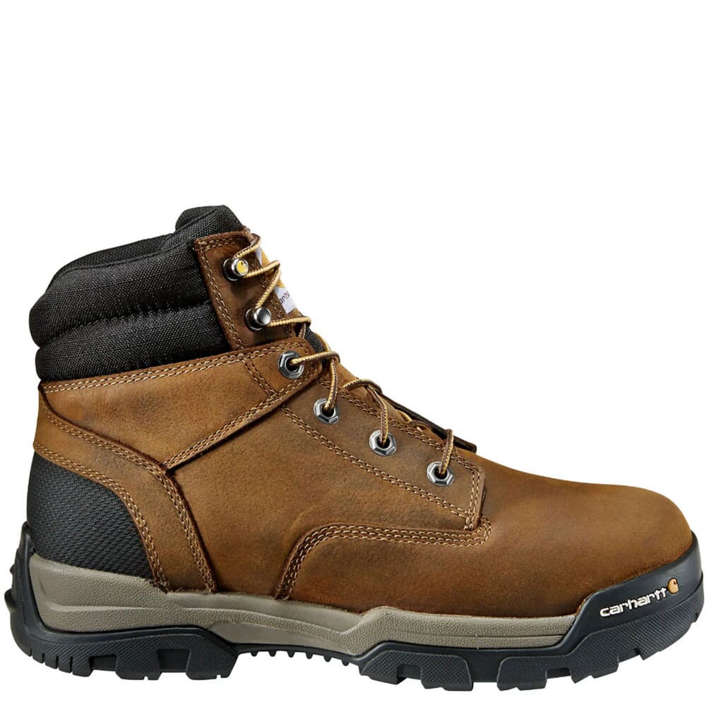 Image for Carhartt Men's Ground Force EH Safety Boots - Brown Oil Tanned from elliottsboots