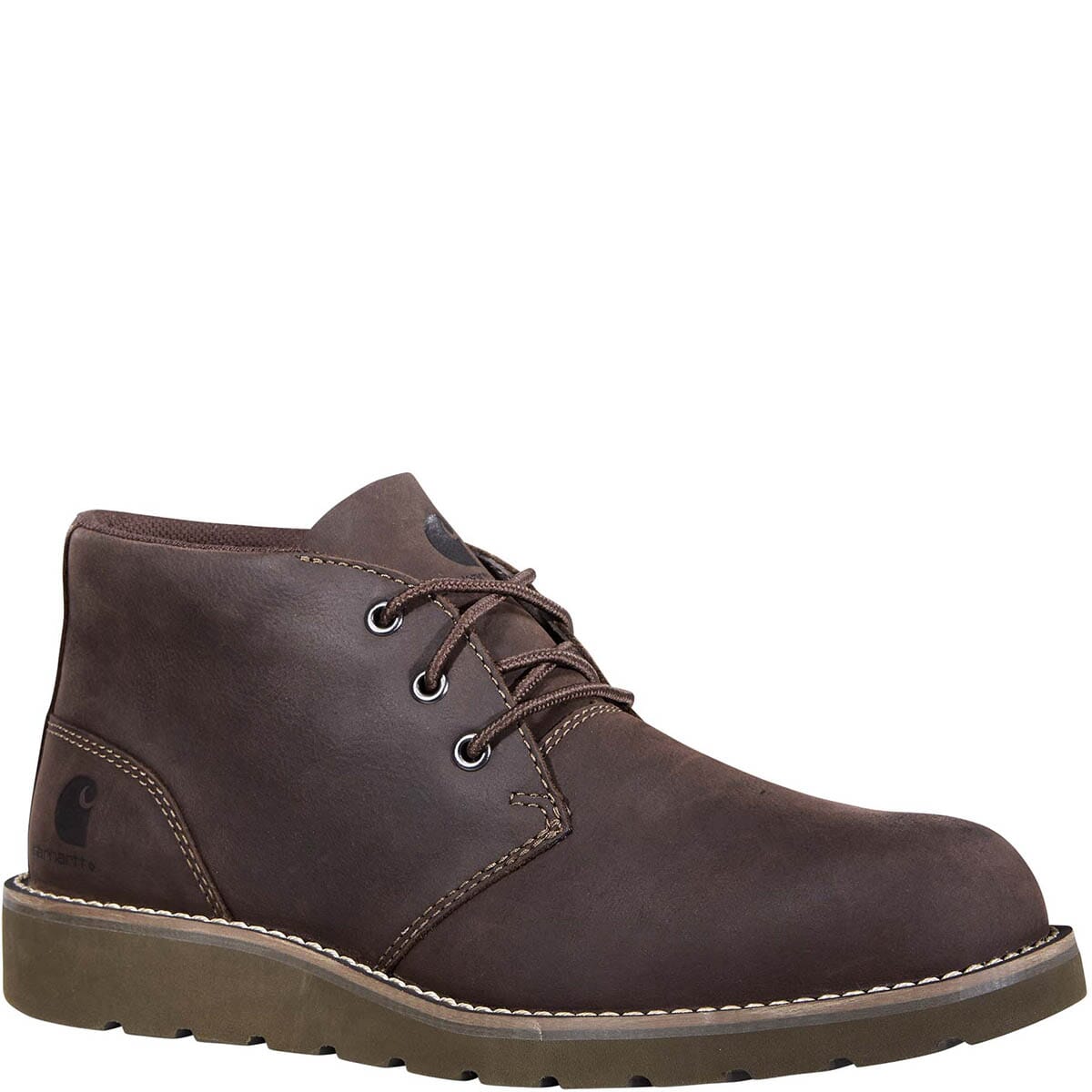 Carhartt F3445 21Men\'s 10.5 Lightweight Wedge Moc Toe Chukka Brown Leather Upper Carhartt Men main image 4