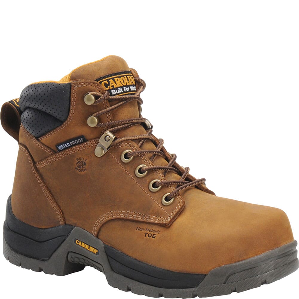 Carolina Women's EH Safety CT Boots - Brown | elliottsboots