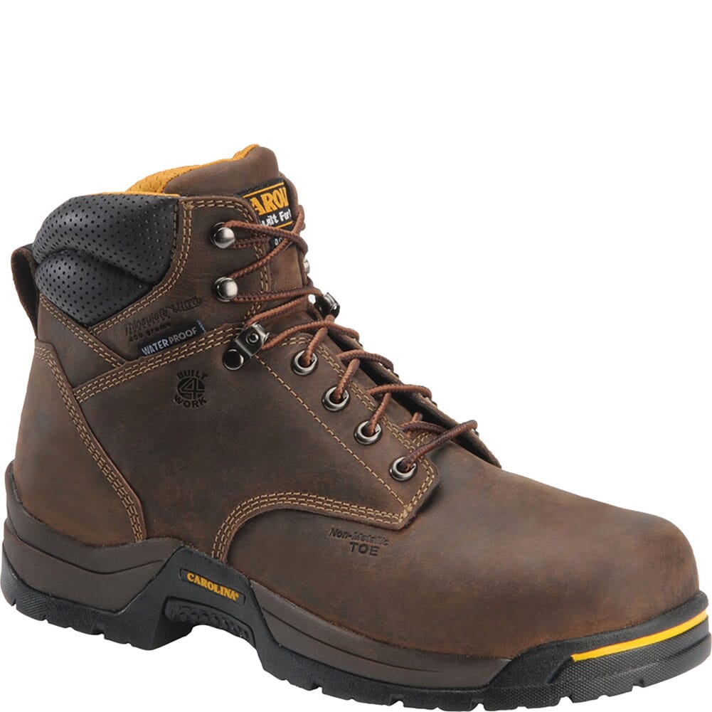 Carolina Men's INS Waterproof Work Boots - Gaucho | elliottsboots