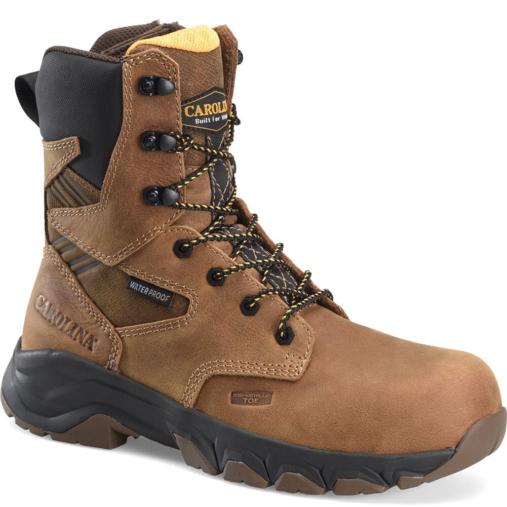 Image for Carolina Men's Subframe Side Zip Safety Boots - Dark Coffee from elliottsboots