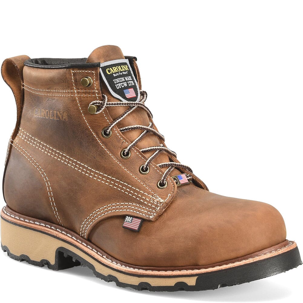 Image for Carolina Men's Ferric USA Safety Boots - Brown from elliottsboots