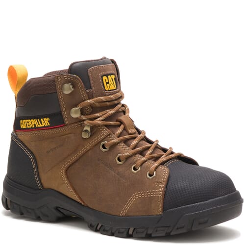 Image for Caterpillar Women's Wellspring WP Met Guard Safety Boots - Real Brown from elliottsboots