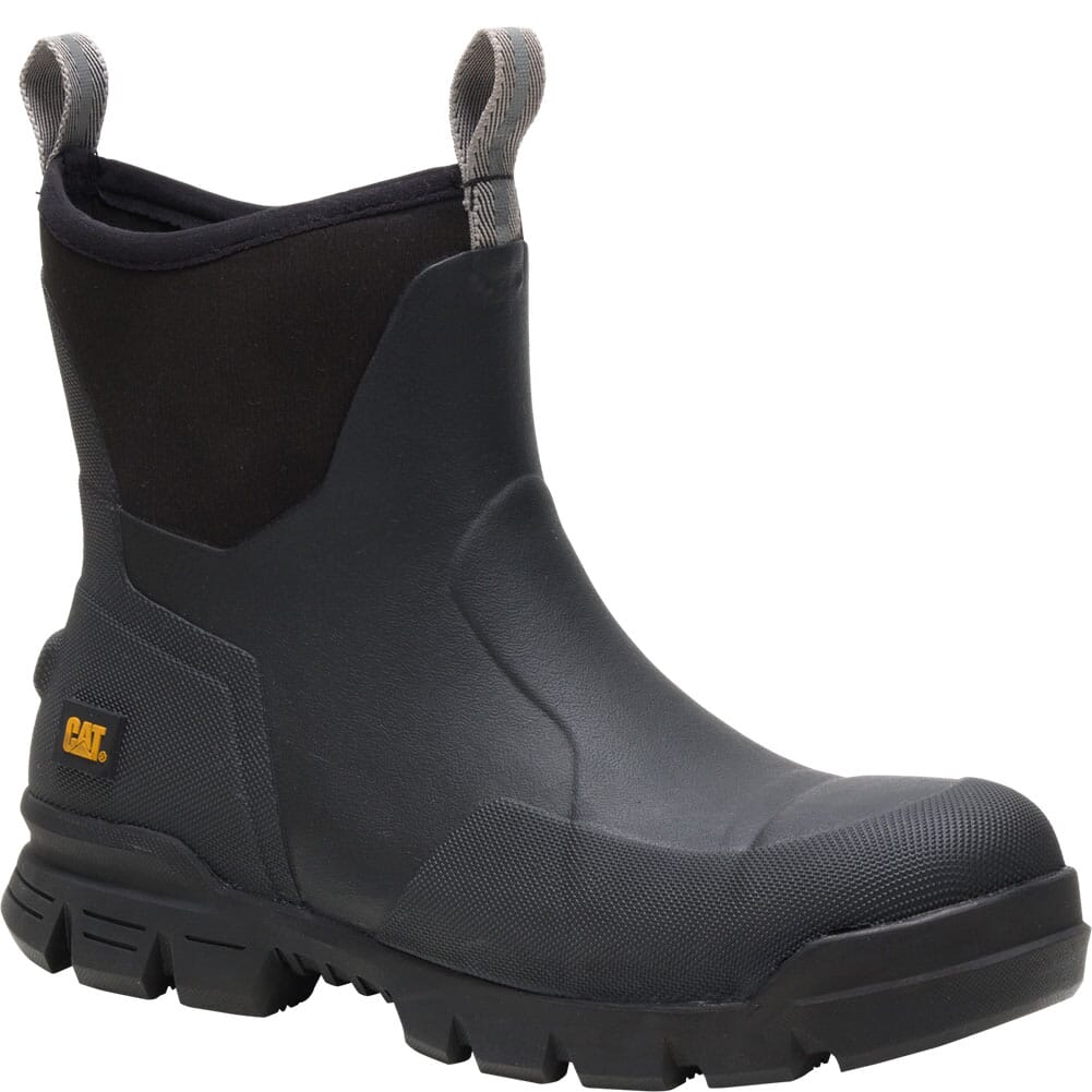 Image for Caterpillar Unisex Stormers Safety Boots - Black from bootbay