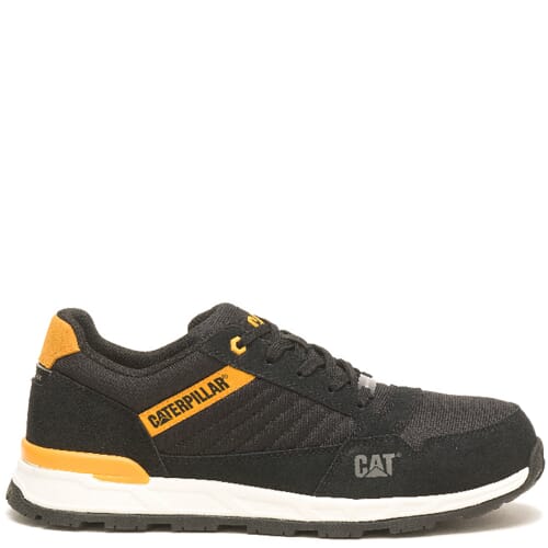 Caterpillar Men's Venward CT EH Safety Shoes - Black/Yellow | elliottsboots