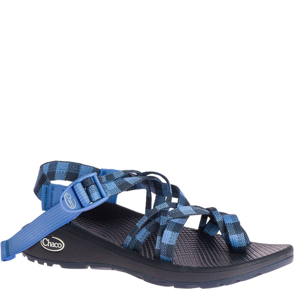 Chaco Women's Z/CLOUD X2 Remix Sandals - Blue | elliottsboots