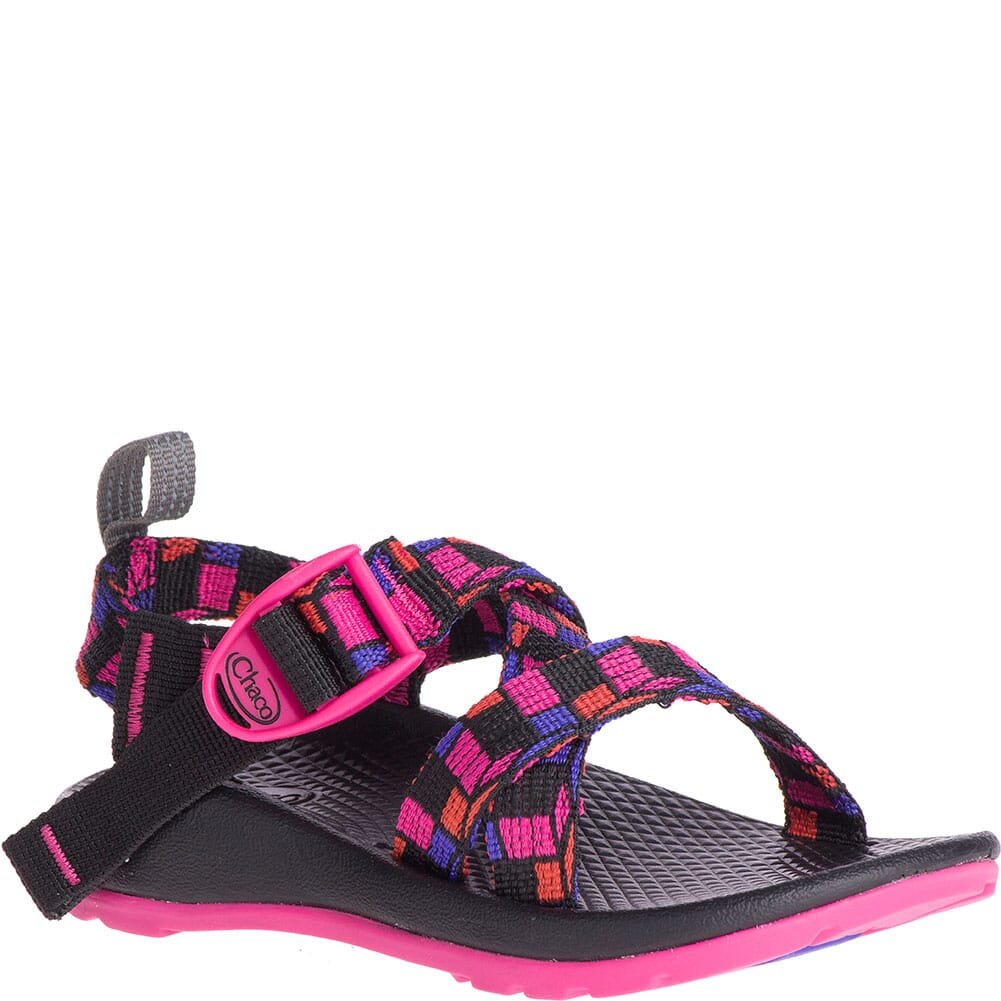 Chaco Kids Z/1 Ecotread Sandals - Cubit Magenta | elliottsboots