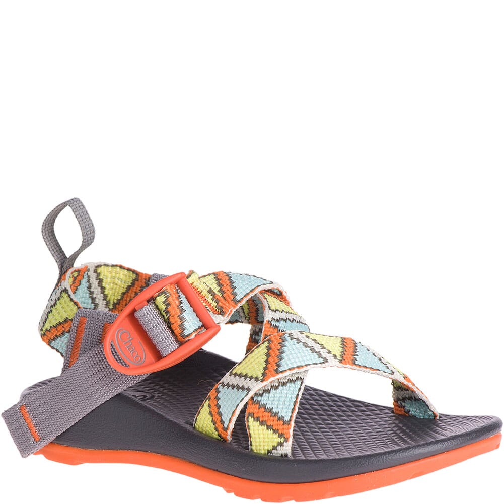 Chaco Kids Z/1 Ecotread Sandals - Triangle Angora | elliottsboots
