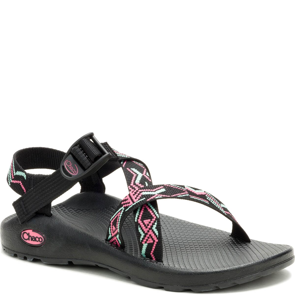 チャコページ Chaco Women's Z/1 Classic Sandals - Paddle Pink Mint | elliottsboots