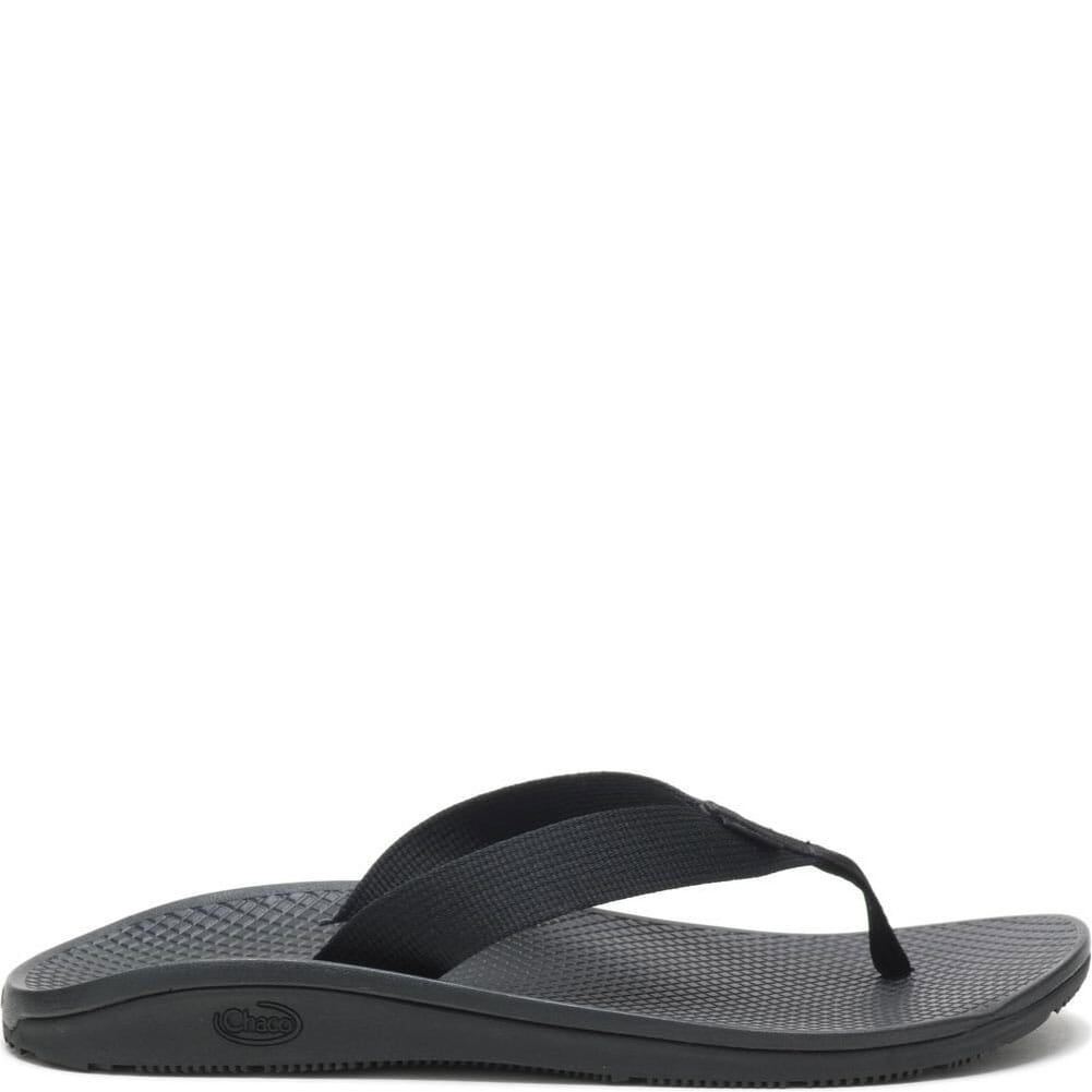 NEW CHACO men\'s classic flip flops in black 240837 main image 2